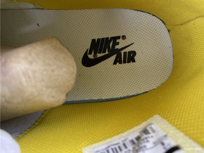 Off-White Jordan 1 Dark NRG x Yellow-Cone AQ0818-149 Air White Powder 0925